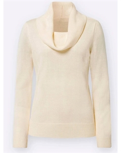 Свитер с высоким воротником "Пуловер", цвет Ecru Classic basics