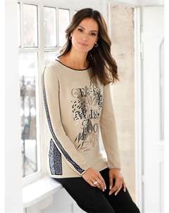 Вдохновение Вязаный свитер "Пуловер", черный Inspirationen