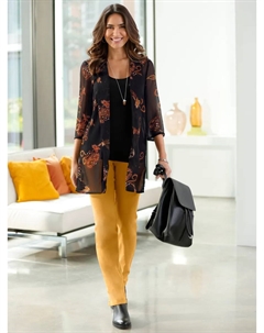 Удобные джинсы (1 шт.), цвет Ocker Classic basics