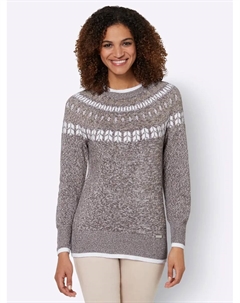 Норвежский свитер "Пуловер", бежевый Casual looks