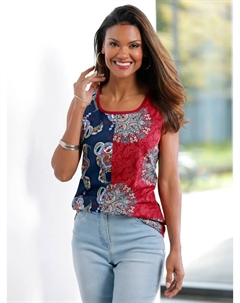 Топ-рубашка, красный Classic basics