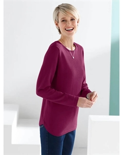 Вязаный свитер "Пуловер", бордовый Classic basics