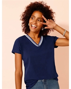 Футболка "Рубашка", цвет морской волны Classic basics