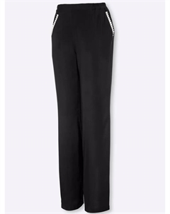 Брюки без застежки, черный Classic basics