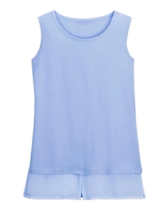 Топ 2-в-1, синий Classic basics