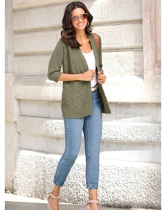 Классический кардиган Basics, хаки Classic basics