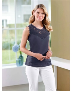 Спортивный топ, синий Classic basics