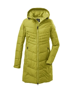Стеганое пальто "KOW 150 WMN QLTD PRK", фисташковый Killtec
