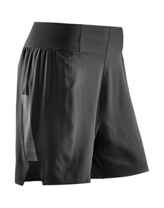 Женские шорты свободного кроя для бега, черный Cep