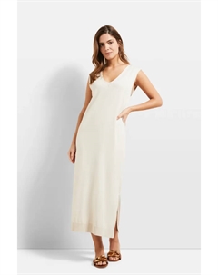 Трикотажное платье с добавлением эластана, бежевый Bugatti