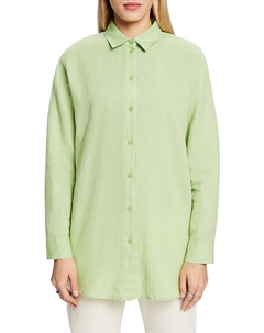 Блуза Hemd, светло-зеленый Esprit