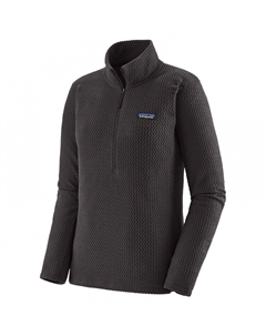 Флисовый свитер Women's R1 Air Zip Neck, черный Patagonia