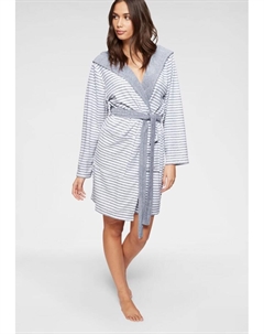 Короткий халат Luana, цвет mottled grey/White Kangaroos