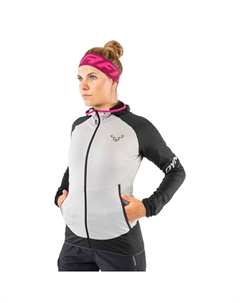 Толстовка на молнии Transalper Light Polartec Hooded, белый Dynafit