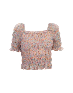 Блуза nshirt, синий Mymo