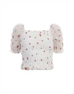 Блуза nshirt, цвет Weiss Mehrfarbig Mymo