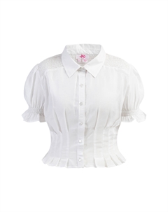 Блуза Kurzarm, белый Mymo