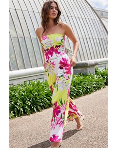 Комбинезон бандо из 100% хлопка из коллекции Kew, розовый Next