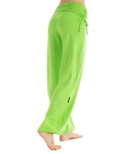 Спортивные брюки "WH1", с рюшами по бокам, зеленый Winshape