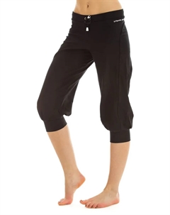 Спортивные брюки "WBE5", тренировочные брюки 3/4, черный Winshape