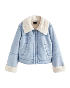 Джинсовая куртка Between-Season Jacket, светло-синий Next