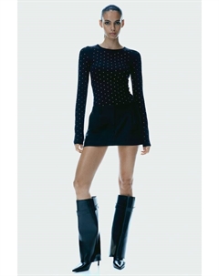 Рубашка из джерси с длинными рукавами, черный H&m