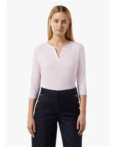 Футболка T-Shirt 3/4 Arm, фиолетовый Comma,