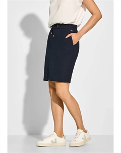 Мини-юбка с кулиской, синий Cecil