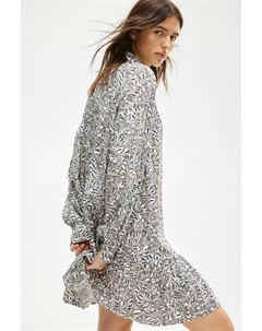 Платье блузка оверсайз, бежевый H&m