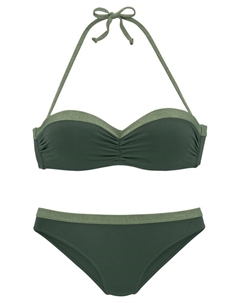 Комплект бикини Bügel-Bandeau-Bikini, оливковый Jette