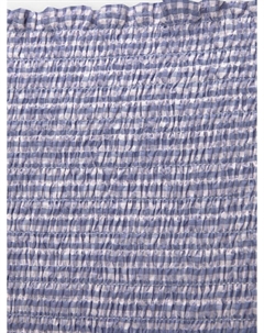 Вечерний топ Top, светло-синий Pull & bear