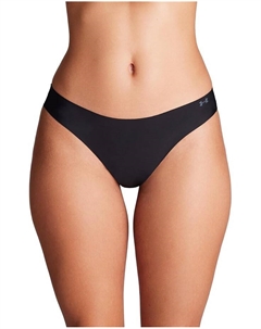Стринги Seamless Thong - 3 PK Solid, черный Under armour