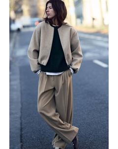 Мягкая куртка-бомбер с эластичной отделкой, норка Zara