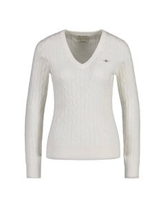 Толстовка Strickpullover, экрю Gant