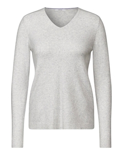 Тонкий вязаный свитер Sweater, серый Cecil