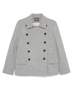 Двубортный пиджак, серый Lorena antoniazzi