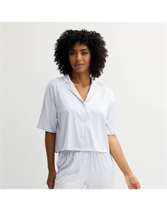 Женский атласный топ, цвет Halogen Blue Sonoma goods for life