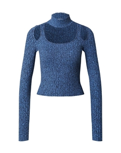 Тонкий вязаный свитер Sweater Xia, синий Edited