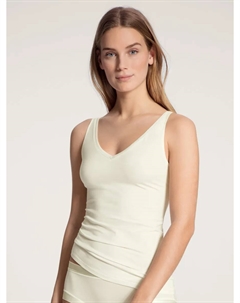 Майка "Cate", майка с V-образным вырезом, кремовый Calida