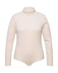 Классический топ Shirt Bodysuit, бежевый Ulla popken