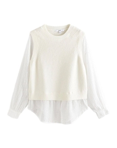 Свитер Sweater, белый Next