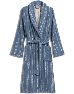 Халат унисекс, синий Move