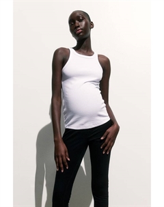 Джеггинсы mom из джерси, черный H&m