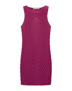 Мини платье Dress, фуксия Pull & bear