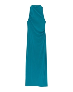 Летнее платье Summer Dress, цвет cyan blue Pull & bear