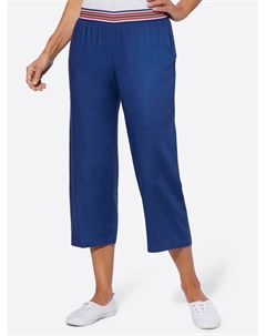 Брюки без застежки, синий Classic basics