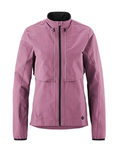 Велокуртка "LANZADA", женская куртка 2-в-1, ветрозащитная велокуртка с задним карманом, ветровка, фиолетовый Gonso