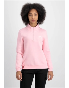 Свитер " Женщины - Толстовки Свитер с половиной молнии SL Wmn", розовый Alpha industries
