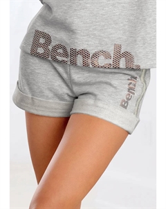 Шорты для отдыха с полосатым поясом, одежда для отдыха, костюм для отдыха, цвет Grau-Meliert Bench