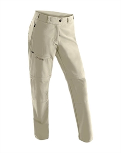 Функциональные брюки "Latit Zip W", удобные брюки для отдыха на природе удобного кроя, коричневый Maier sports